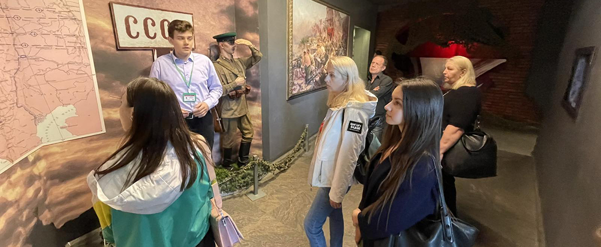 Экскурсія ў музей Вялікай Айчыннай вайны