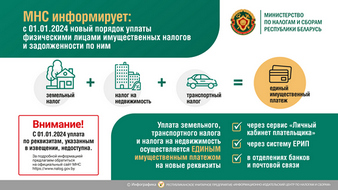 Порядок уплаты имущественных налогов
